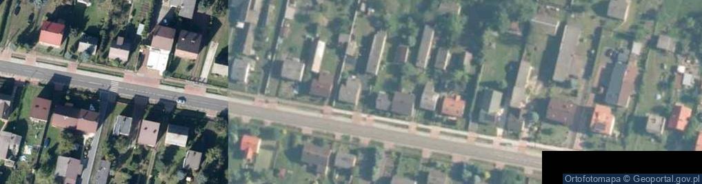 Zdjęcie satelitarne Iłżecka ul.
