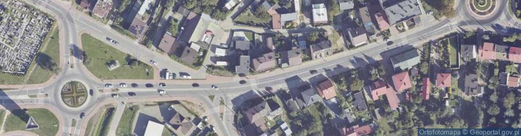 Zdjęcie satelitarne Iłżecka ul.