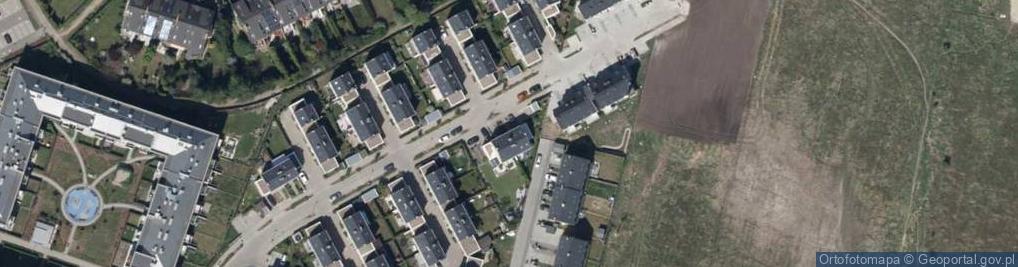 Zdjęcie satelitarne Iłłakowiczówny Kazimiery ul.