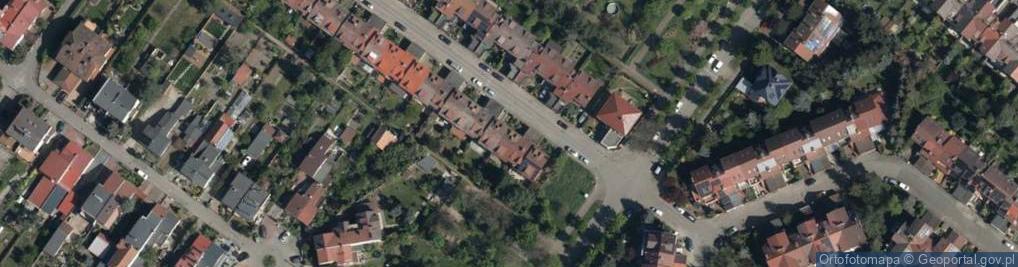 Zdjęcie satelitarne Iławska ul.