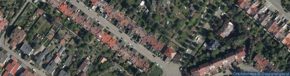 Zdjęcie satelitarne Iławska ul.