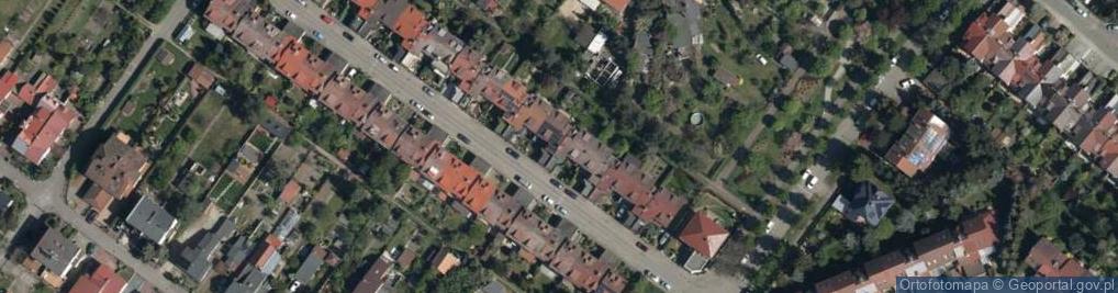 Zdjęcie satelitarne Iławska ul.