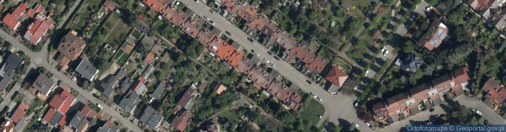 Zdjęcie satelitarne Iławska ul.