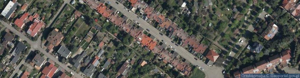 Zdjęcie satelitarne Iławska ul.