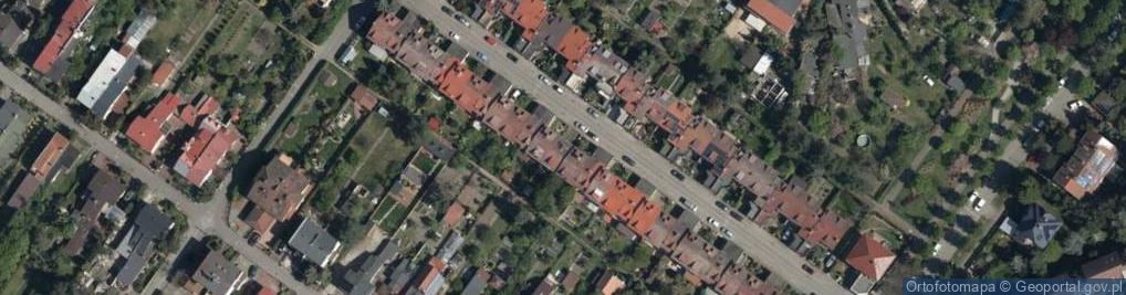 Zdjęcie satelitarne Iławska ul.