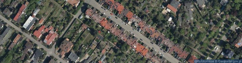 Zdjęcie satelitarne Iławska ul.