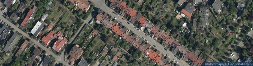 Zdjęcie satelitarne Iławska ul.