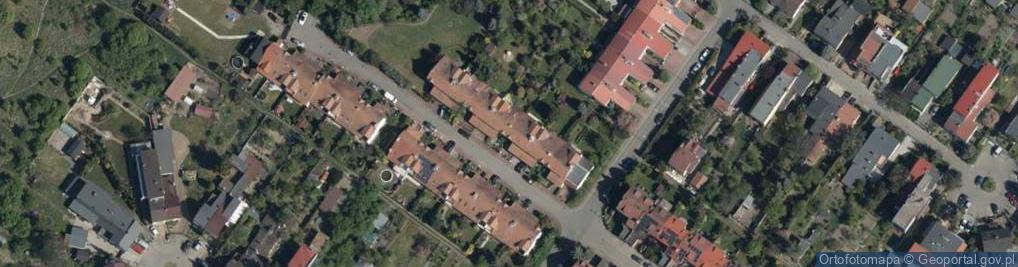 Zdjęcie satelitarne Iławska ul.