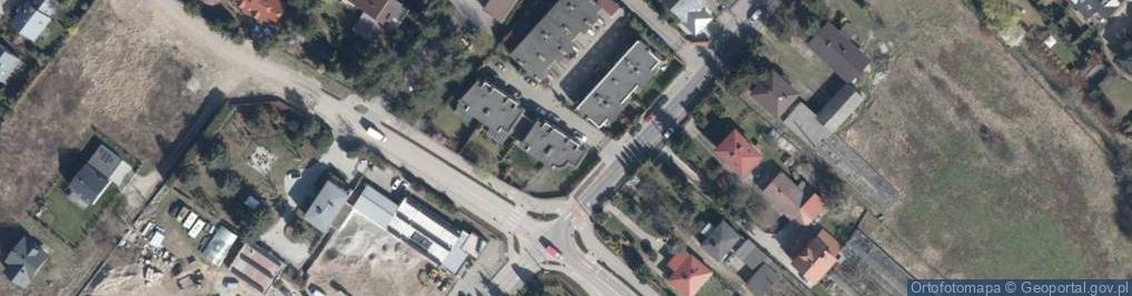 Zdjęcie satelitarne Impresji ul.