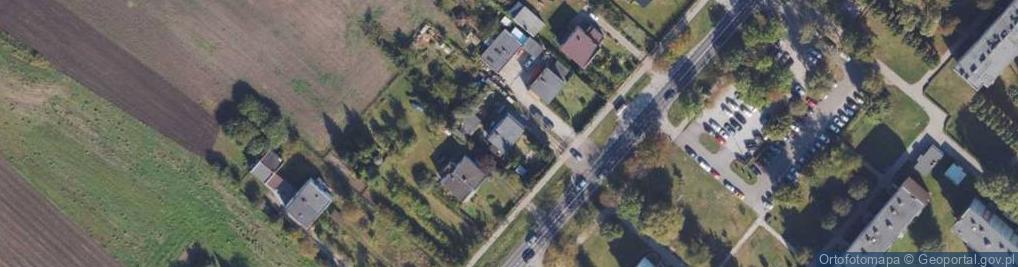 Zdjęcie satelitarne Inowrocławska ul.