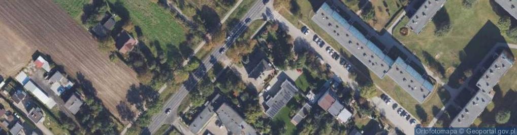 Zdjęcie satelitarne Inowrocławska ul.