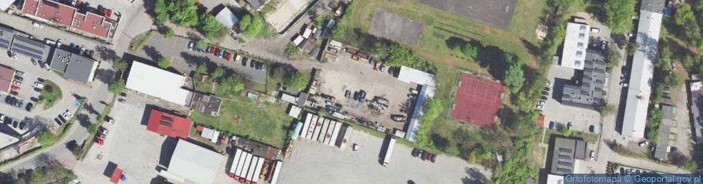 Zdjęcie satelitarne Inwalidów Wojennych RP ul.