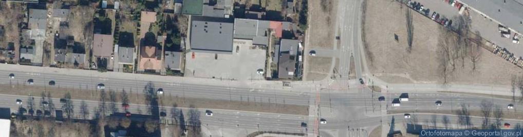 Zdjęcie satelitarne Inflancka ul.
