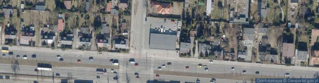 Zdjęcie satelitarne Inflancka ul.
