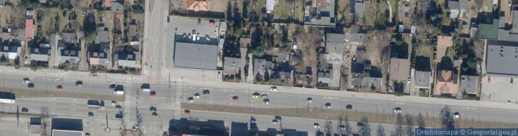 Zdjęcie satelitarne Inflancka ul.