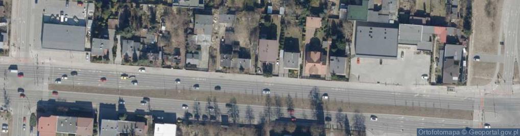 Zdjęcie satelitarne Inflancka ul.