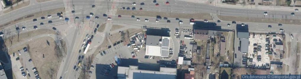 Zdjęcie satelitarne Inflancka ul.