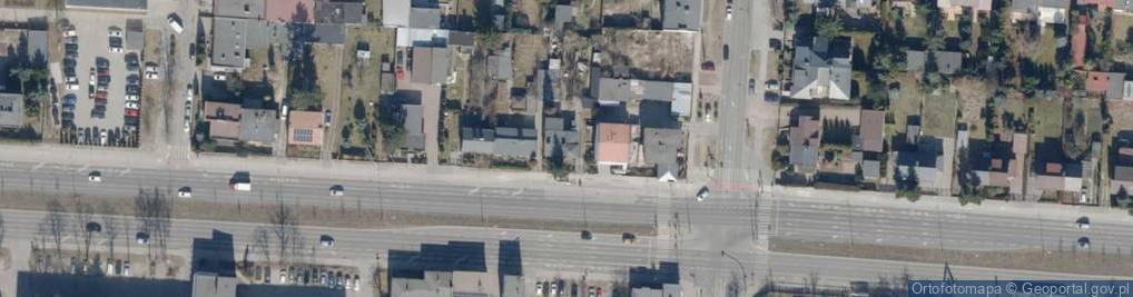 Zdjęcie satelitarne Inflancka ul.