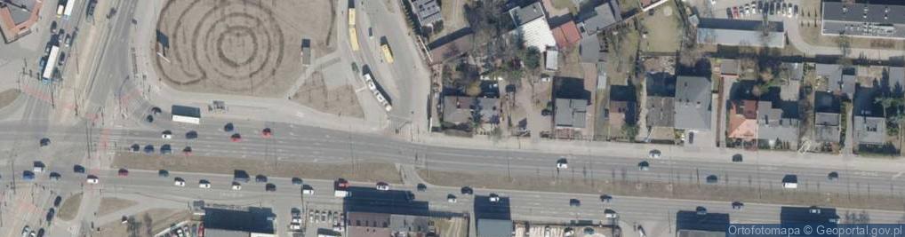 Zdjęcie satelitarne Inflancka ul.