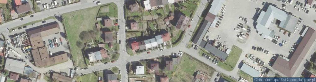 Zdjęcie satelitarne Inwalidów Wojennych ul.