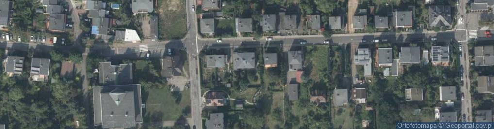 Zdjęcie satelitarne Inowrocławska ul.