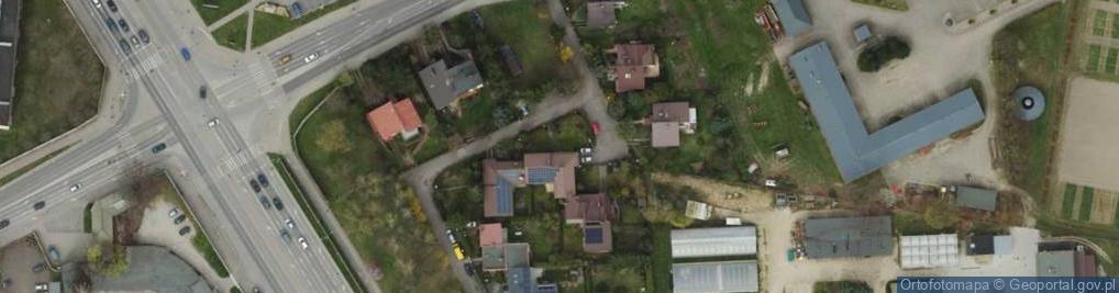 Zdjęcie satelitarne Instytutowa ul.