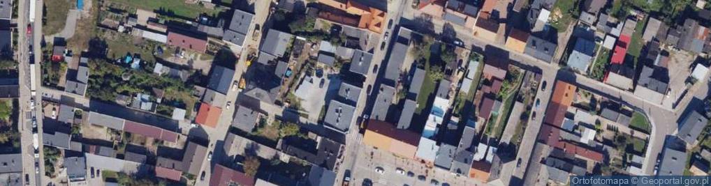 Zdjęcie satelitarne Inowrocławska ul.