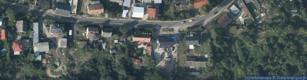Zdjęcie satelitarne Inwalidzka ul.