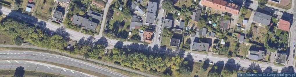 Zdjęcie satelitarne Inowrocławska ul.