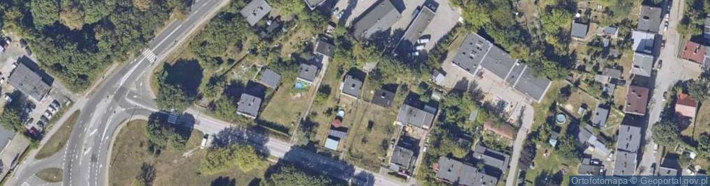 Zdjęcie satelitarne Inowrocławska ul.