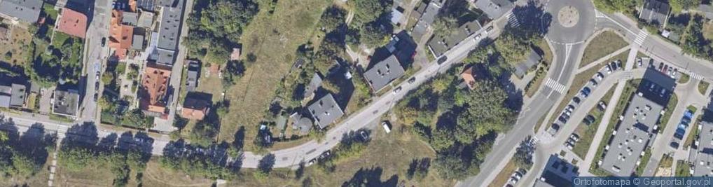 Zdjęcie satelitarne Inowrocławska ul.
