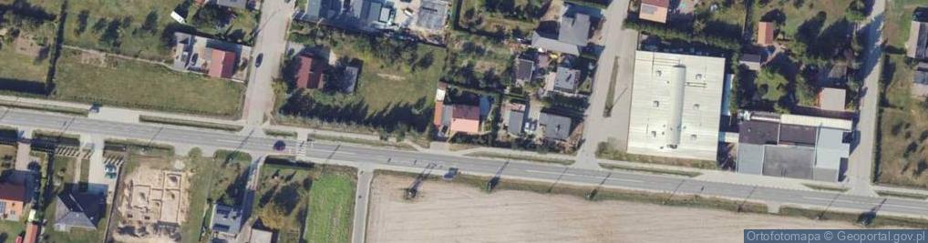 Zdjęcie satelitarne Inowrocławska ul.