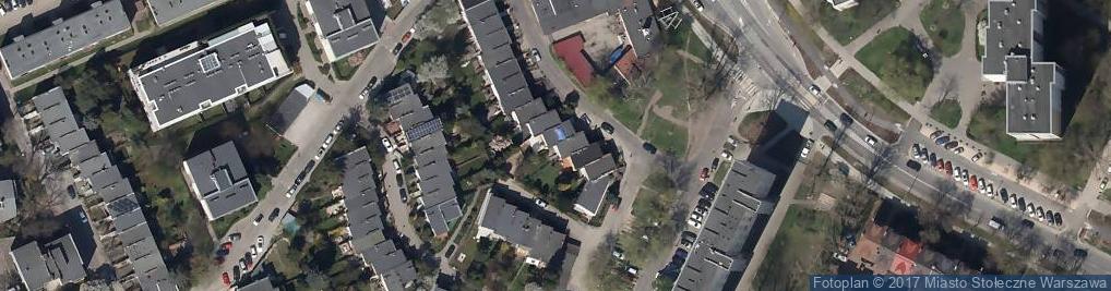 Zdjęcie satelitarne Indyjska ul.