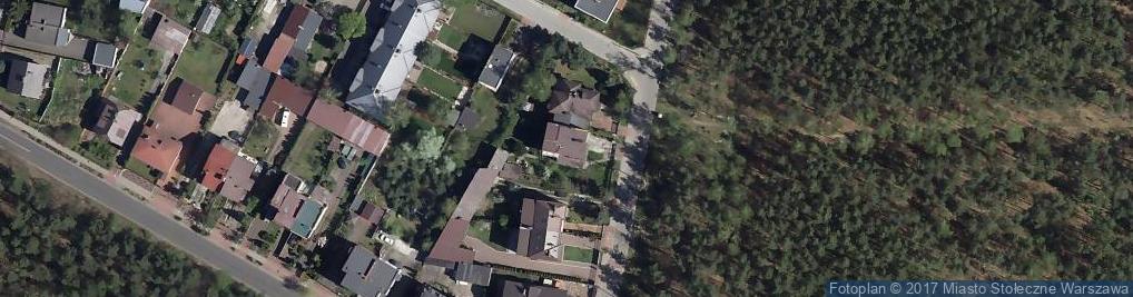 Zdjęcie satelitarne Instruktorska ul.