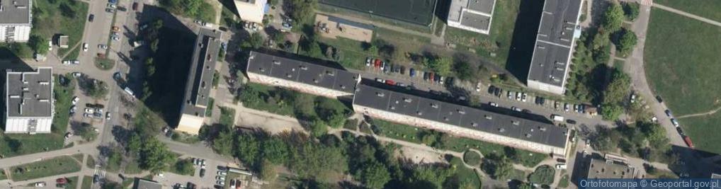Zdjęcie satelitarne Inflancka ul.