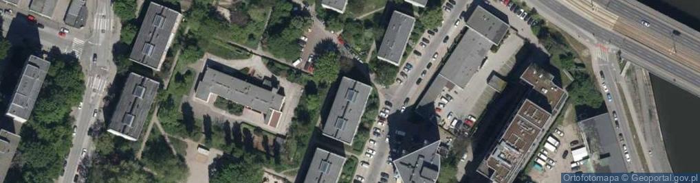 Zdjęcie satelitarne Inowrocławska ul.