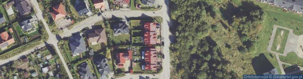 Zdjęcie satelitarne Irlandzka ul.