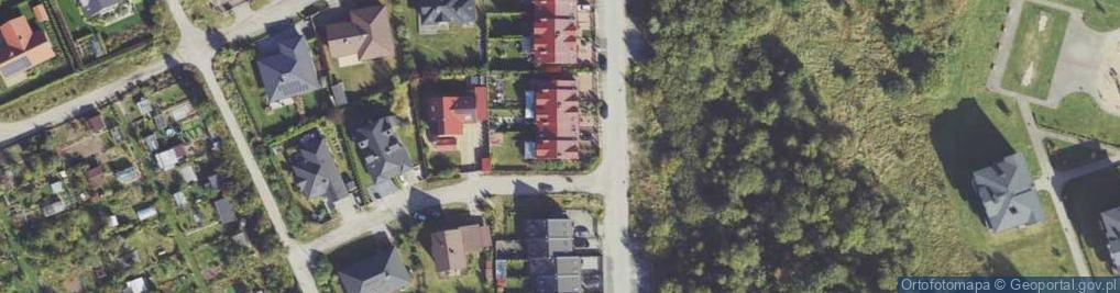 Zdjęcie satelitarne Irlandzka ul.