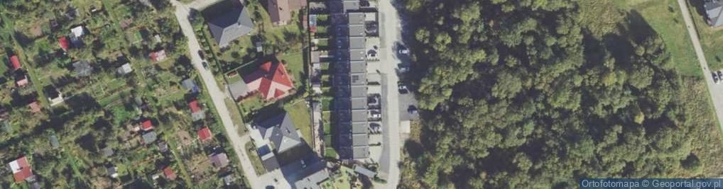 Zdjęcie satelitarne Irlandzka ul.