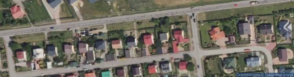 Zdjęcie satelitarne Irysowa ul.