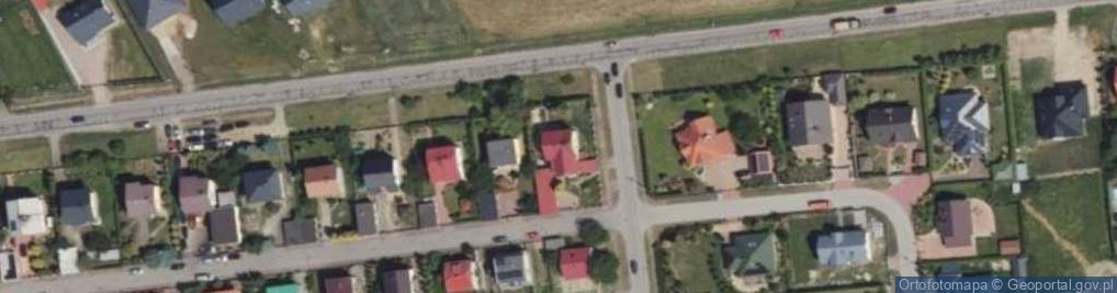 Zdjęcie satelitarne Irysowa ul.