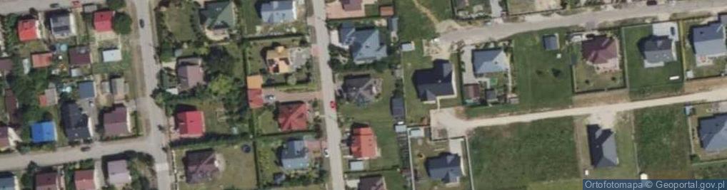 Zdjęcie satelitarne Irysowa ul.