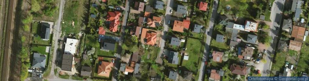 Zdjęcie satelitarne Irysowa ul.