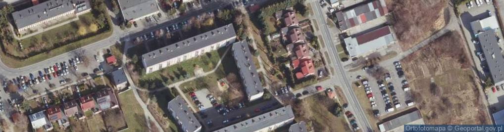 Zdjęcie satelitarne Iranka-Osmeckiego Kazimierza, płk. ul.