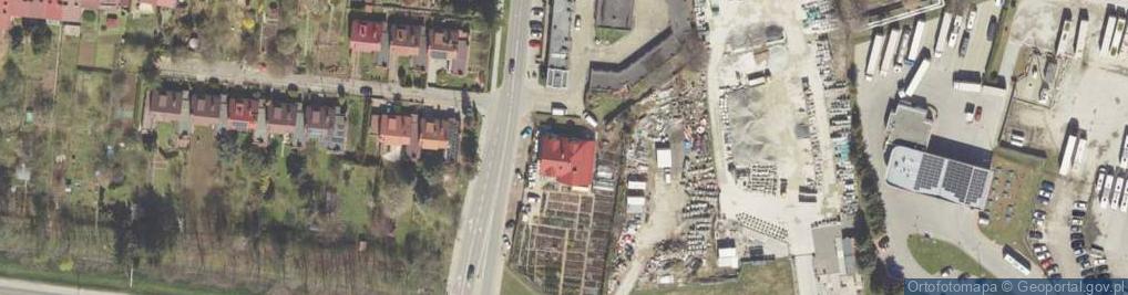 Zdjęcie satelitarne Iranka-Osmeckiego Kazimierza, płk. ul.
