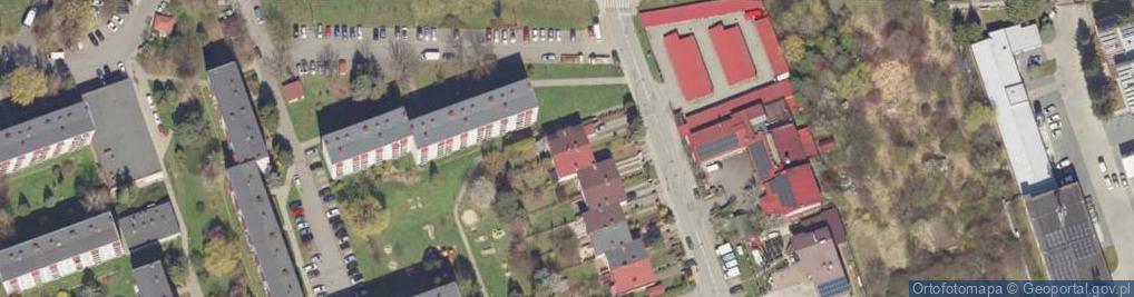 Zdjęcie satelitarne Iranka-Osmeckiego Kazimierza, płk. ul.