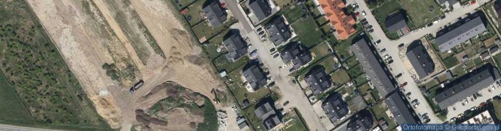 Zdjęcie satelitarne Irysowa ul.