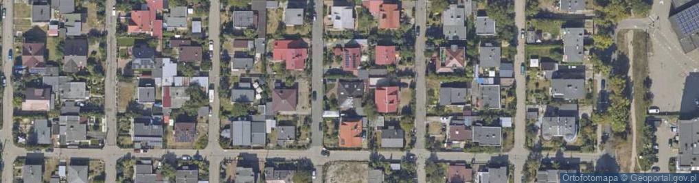 Zdjęcie satelitarne Irysowa ul.