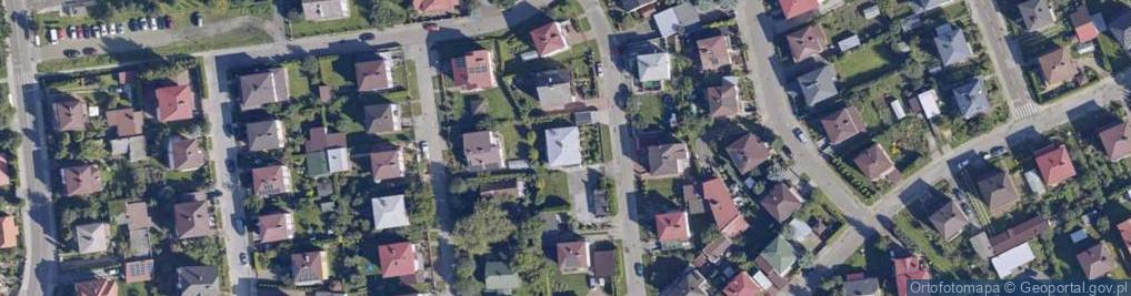 Zdjęcie satelitarne Irysowa ul.