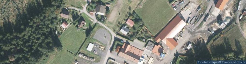 Zdjęcie satelitarne Istebna ul.
